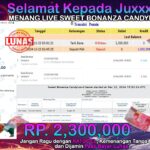 BUKTI JACKPOT LIVE SWEET BONAZA CANDYLAND TERPERCAYA DI INDONESIA TGL 23-12-2024