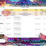 BUKTI JACKPOT SLOT MAHJONG WAYS 2 TERPERCAYA DI INDONESIA TGL 22-12-2024