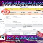 BUKTI JACKPOT LIVE SWEET BONAZA CANDYLAND TERPERCAYA DI INDONESIA TGL 23-12-2024