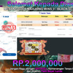 BUKTI JACKPOT SLOT MAHJONG WINS 3-BLACK SCATTER TERPERCAYA DI INDONESIA TGL 28-12-2024