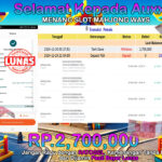 BUKTI JACKPOT SLOT MAHJONG WAYS TERPERCAYA DI INDONESIA TGL 30-12-2024