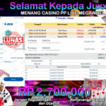 BUKTI JACKPOT CASINO PP LIVE MEGAWHEL TERPERCAYA DI INDONESIA TGL 31-12-2024