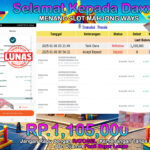 BUKTI JACKPOT SLOT MAHJONG WAYS TERPERCAYA DI INDONESIA TGL 06-01-2025