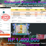 BUKTI JACKPOT SLOT MAHJONG WINS 3 – BLACK SCATTER TERPERCAYA DI INDONESIA TGL 08-01-2025