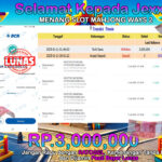 BUKTI JACKPOT SLOT MAHJONG WAYS 2 TERPERCAYA DI INDONESIA TGL 11-01-2025