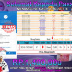 BUKTI JACKPOT LIVE CASINO ROULETTE  TERPERCAYA DI INDONESIA TGL 17-01-2025