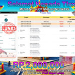 BUKTI JACKPOT SLOT MAHJONG WAYS TERPERCAYA DI INDONESIA TGL 20-01-2025