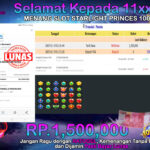 BUKTI JACKPOT SLOT STARLIGHT PRINCESS 1000 TERPERCAYA DI INDONESIA TGL 19-01-2025