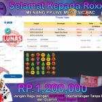 BUKTI JACKPOT PP LIVE MEGA SIC BAC TERPERCAYA DI INDONESIA TGL 16-01-2025