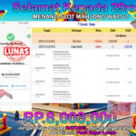 BUKTI JACKPOT SLOT MAHJONG WAYS 2 TERPERCAYA DI INDONESIA TGL 14-01-2025