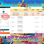 BUKTI JACKPOT SLOT MAHJONG WAYS TERPERCAYA DI INDONESIA TGL 13-01-2025