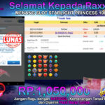 BUKTI JACKPOT SLOT STARLIGHT PRINCESS 1000 TERPERCAYA DI INDONESIA TGL 03-02-2025