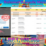 BUKTI JACKPOT SLOT MAHJONG WAYS TERPERCAYA DI INDONESIA TGL 02-02-2025