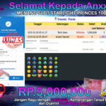 BUKTI JACKPOT SLOT STARLIGHT PRINCESS 1000 TERPERCAYA DI INDONESIA TGL 26-02-2025